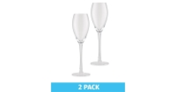 Aldi  Prosecco Glasses 2 Pack