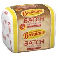 EuroSpar Brennans White Batch Loaf/Wholemeal Brown Bread with Vitamin D/ Whole