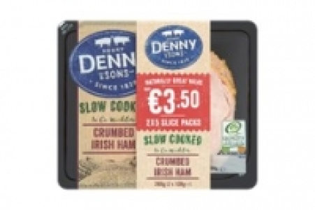 Denny Deli Style Crumbed Ham - Tiwn Pack