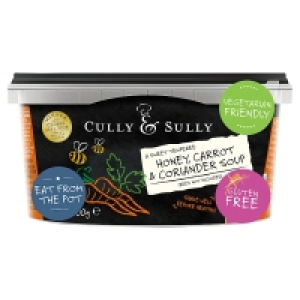 Cully & Sully Carrot & Corriander Soup 2.00 €
