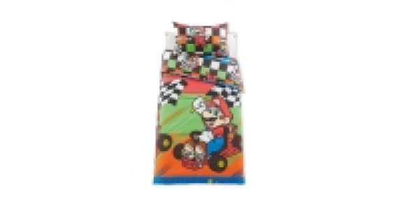 Aldi  Mario Kart Single Duvet Set