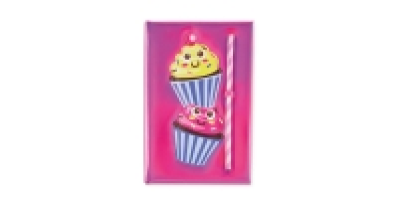 Aldi  A5 Cupcake Notebook