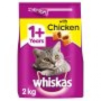 Tesco  Whiskas 1+ Chicken And Vegetable Dry