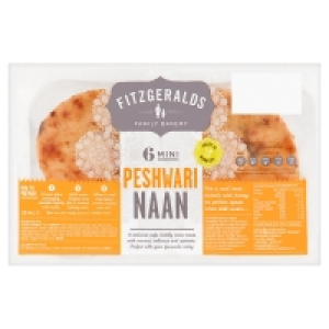 SuperValu  Fitzgeralds 6 Mini Peshwari Naans