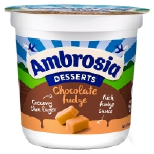 Amb Dessert Choc Fudge 6/110g