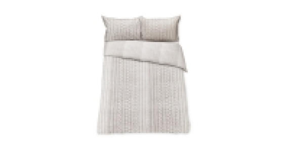 Aldi  Stone Knit Superking Duvet Set