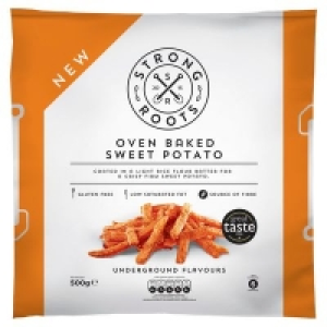 Strong Roots Oven Baked Sweet Potato Fries 500g 6.00 €
