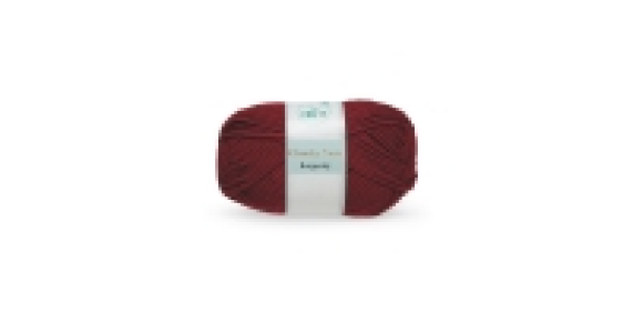 Aldi  So Crafty Burgundy Chunky Yarn