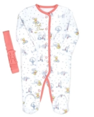 Dunnes Stores  Winnie Sleepsuit And Headband Set (0 -12 months)