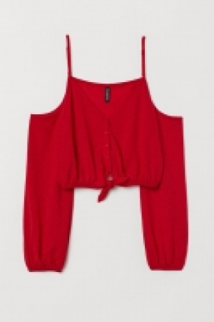  Cropped cold-shoulder top 10.00 €