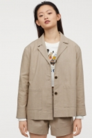 Straight-cut linen-mix jacket 23.00 €