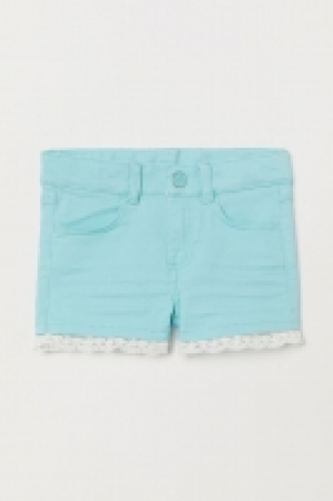  Lace-trimmed twill shorts 6.00 €