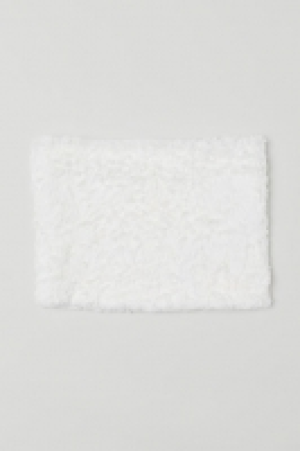 HM   Faux fur tube scarf