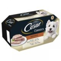 EuroSpar Cesar Classics Dog Trays Mixed Selection / Senior Dog Trays Meat S