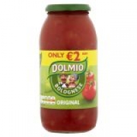 EuroSpar Dolmio Bolognese Sauce Original / Smooth / Extra Spicy - Price Mark