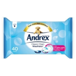 SuperValu  Andrex Moist Classic Refill 40 Sheet