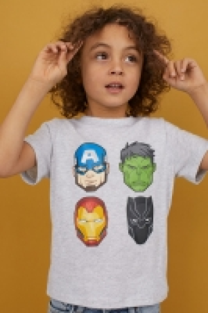  2-pack printed T-shirts 8.00 €