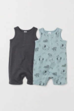  2-pack sleeveless romper suits 7.00 €