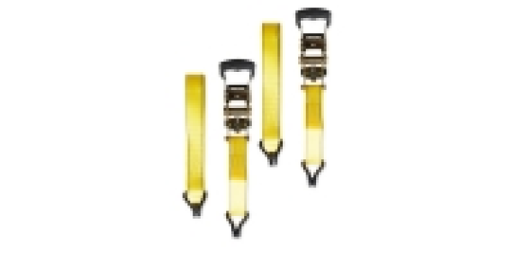 Aldi  38mm Ratchet Tie Down Set