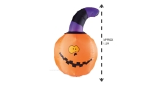 Aldi  Halloween 1.2m Inflatable Pumpkin