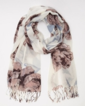 Soft Floral Scarf