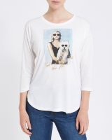 Dunnes Stores  Photographic Girl Print Top