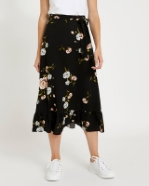 Printed Frill Midi Skirt 10.00 €