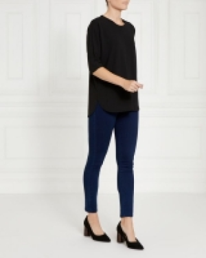 Gallery Textured Round Neck Top