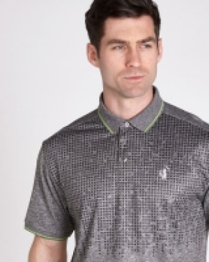 Dunnes Stores  Pádraig Harrington Print Marl Polo (UPF 50)