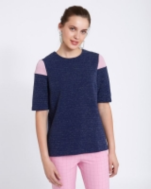 Dunnes Stores  Savida Glitter Panel Top