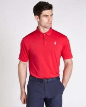 Pádraig Harrington Space Dye Polo Coral (UPF 50)