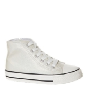 Dunnes Stores  Fashion Hi-Top Toe Cap Shoes