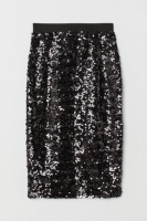 HM   Skirt with sequins