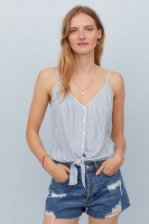  Tie-detail strappy top 7.00 €