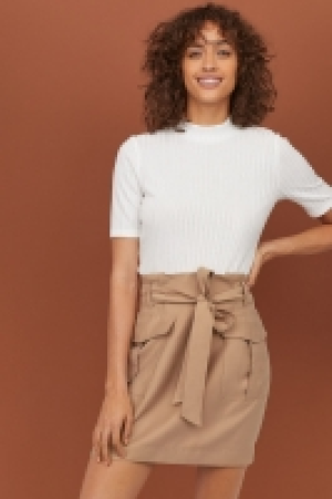  Lyocell-blend paper bag skirt 13.00 €