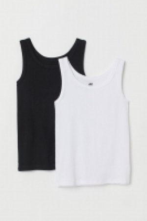 HM   2-pack ribbed vest top