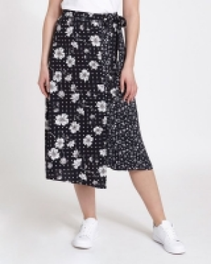 Mixed Floral Print Midi Skirt 10.00 €