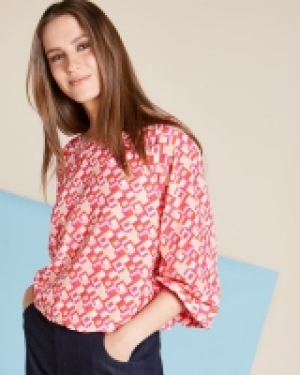 Lennon Courtney at Dunnes Stores Print Rib Sweater