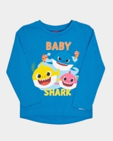 Dunnes Stores  Baby Shark Blue Top (12 months-5 years)