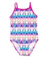 Dunnes Stores  Girls Print Swimsuit (3-14 years)