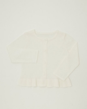 Peplum Hem Cardigan (6 months-4 years)