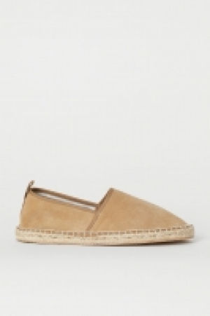 HM   Suede espadrilles