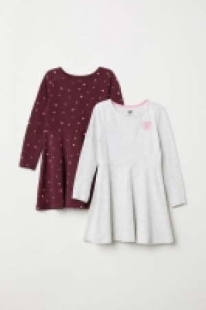  2-pack jersey dresses 8.00 €