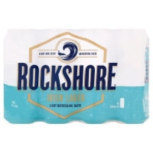 ROCKSHORE LAGER CAN PACK 8 X 500ML 12.00 €