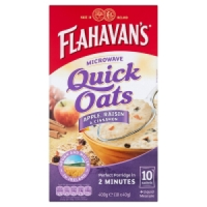 SuperValu  Flahavans Quick Oat Sachets Apple & Raisin