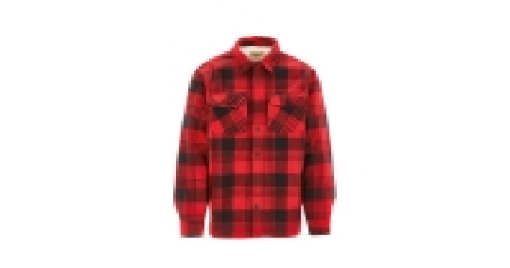 Buttoned Sherpa Lined Jacket