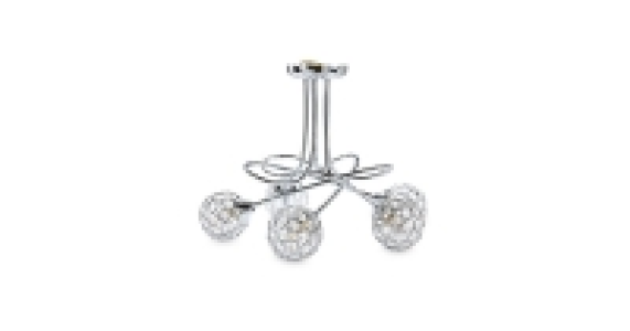 Aldi  Kirkton House Chrome Ceiling Light