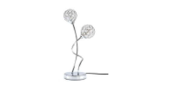 Aldi  Chrome Table Lamp