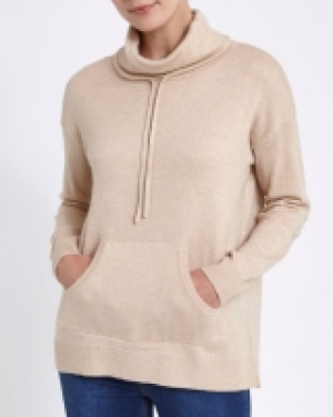 Relaxed Cowl Neck Jumper