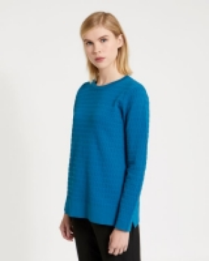 Carolyn Donnelly The Edit Geo Textured Sweatshirt